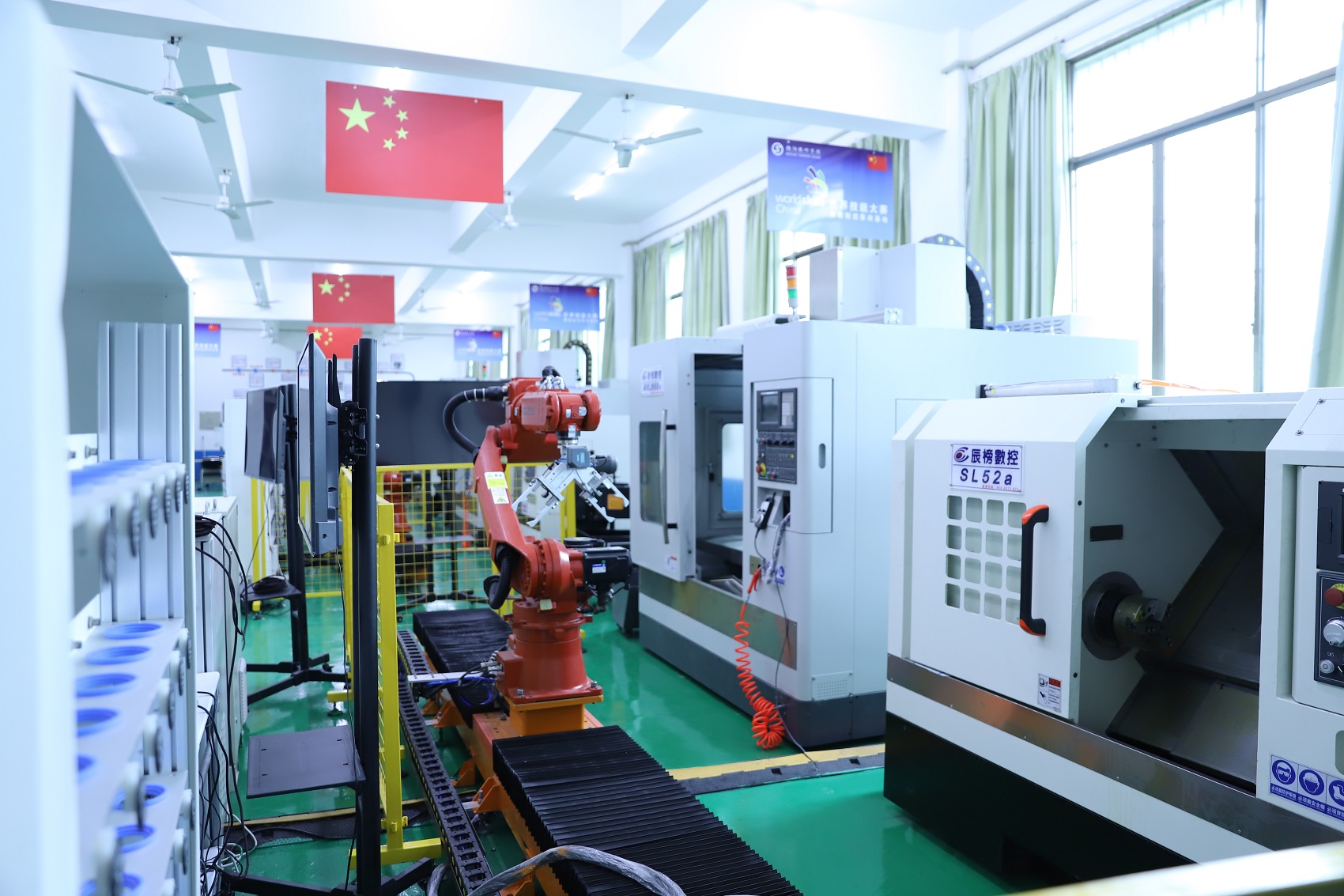 工業(yè)機器人實訓室