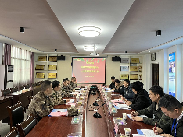 衡陽警備區(qū)來我院調(diào)研征兵及高?；鶎游溲b部建設(shè)工作